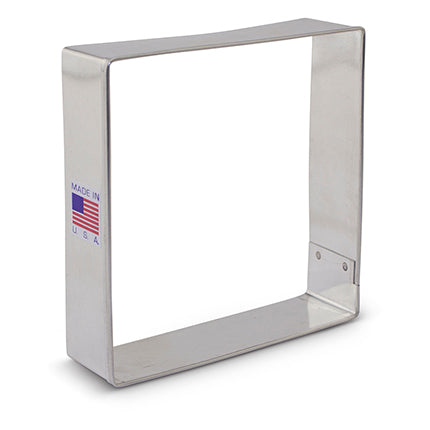 Square cookie cutter with a rectangular shape and American flag label