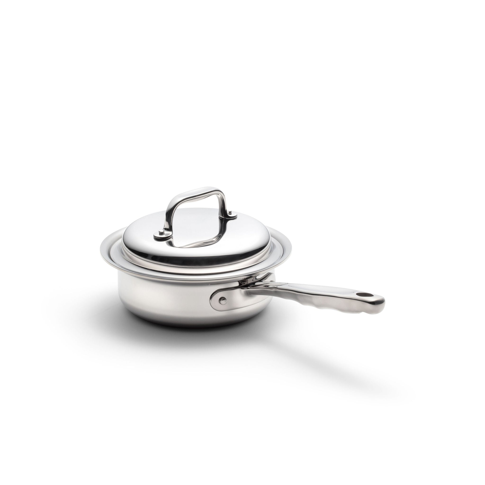 1 Quart Saucepan with Cover by Americraft Cookware, stainless steel, includes lid