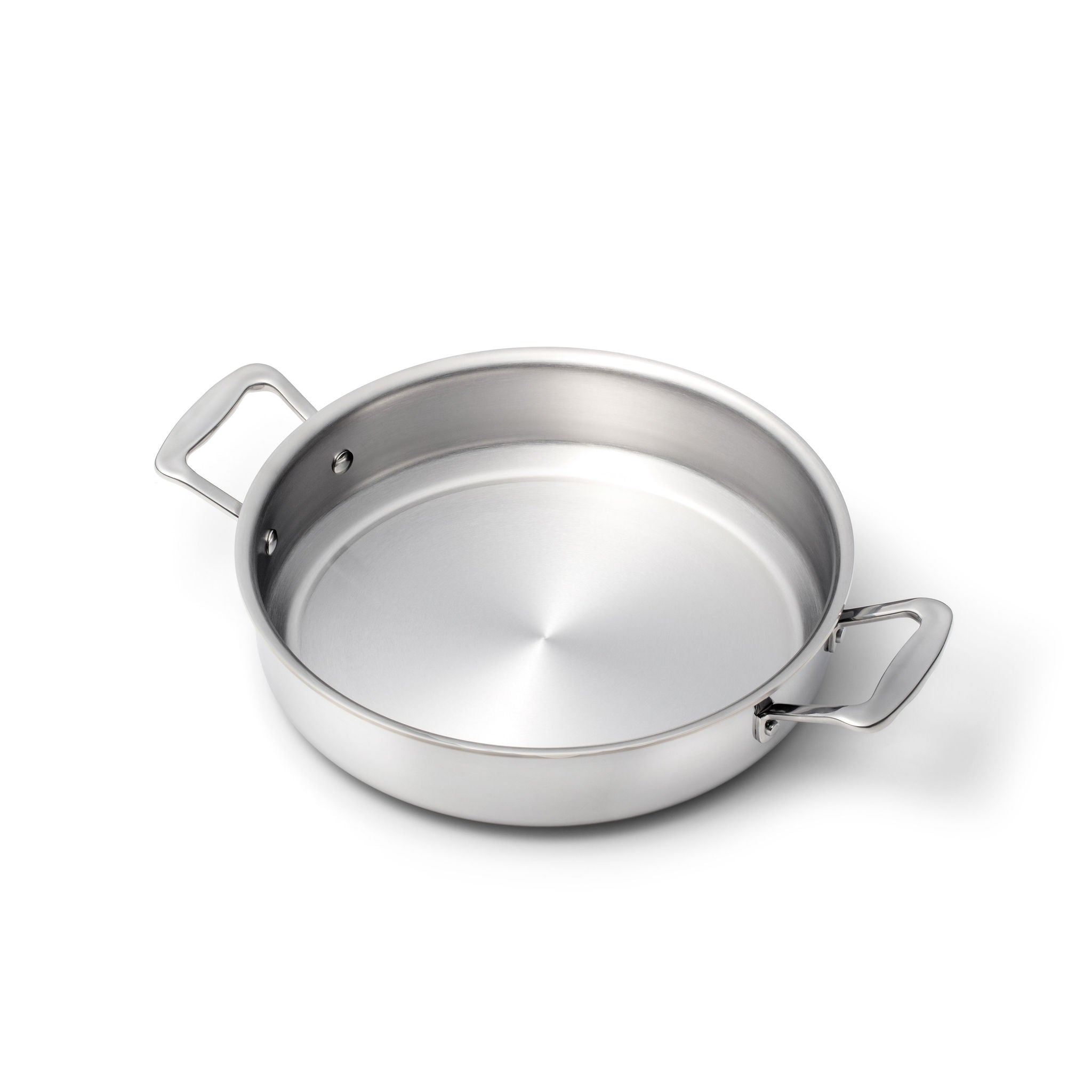 Stainless steel 3-in-1 roasting pan with handles