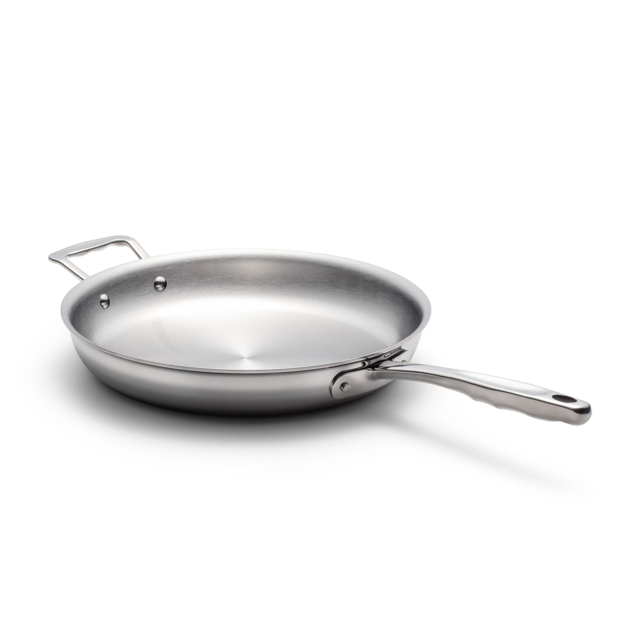 3.5 Quart Stainless Steel Sauté Pan with Short Handles