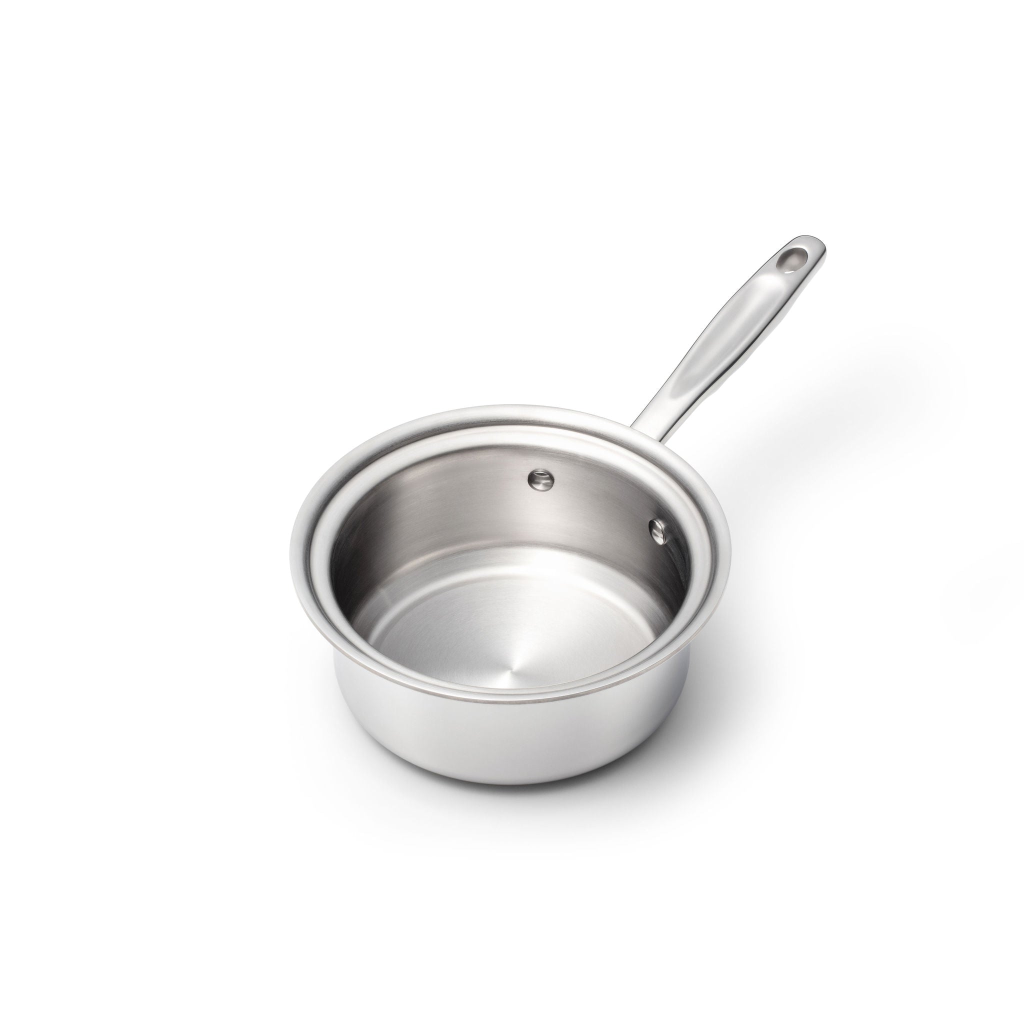 1.75 Quart Saucepan with Cover by Americraft Cookware, stainless steel design